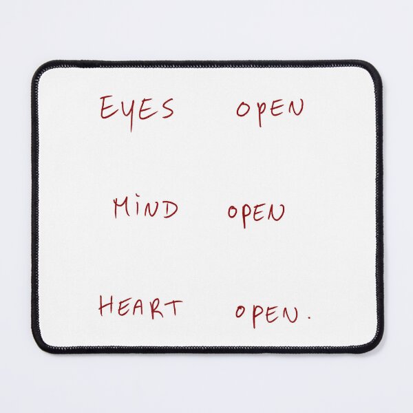 Item preview, Eyes Open Mind Open Heart Open designed and sold by DreamersSoul.