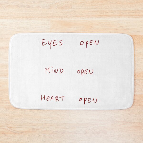 Item preview, Eyes Open Mind Open Heart Open designed and sold by DreamersSoul.
