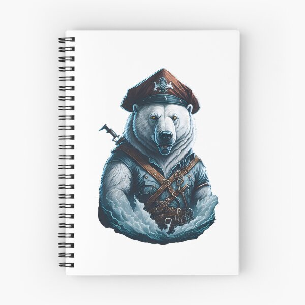 Item preview, Pirate Polar Bear designed and sold by MoxieVibe.