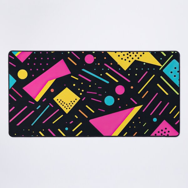 Item preview, Funky 80s and 90s Nostalgia Pop Pattern designed and sold by AeonAcademy.