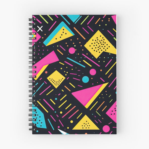 Item preview, Funky 80s and 90s Nostalgia Pop Pattern designed and sold by AeonAcademy.
