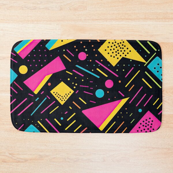 Item preview, Funky 80s and 90s Nostalgia Pop Pattern designed and sold by AeonAcademy.