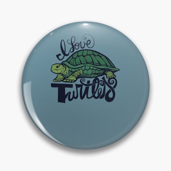 Item preview, I Love turtles designed and sold by FrictionMaxxing.
