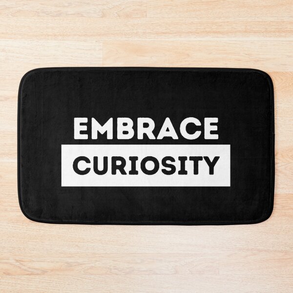 Item preview, Embrace Curiosity - Philosophy, Intellectual, Logic, and Leadership Quotes designed and sold by ethanzakicab.