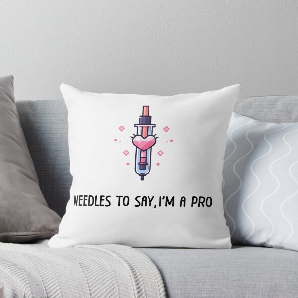 Item preview, "Needles to Say, I'm A Pro" Funny Gift For Nurses designed and sold by Rdroberts84.