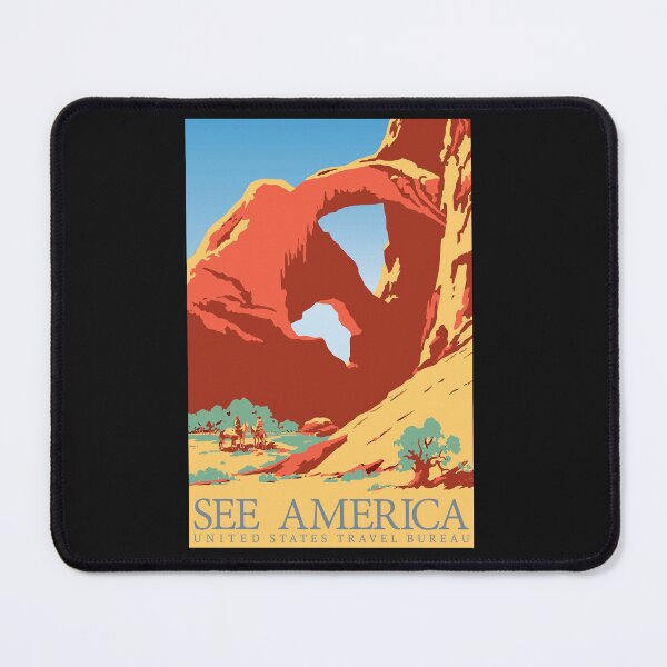 Item preview, See America poster clipart, travel illustration. designed and sold by glenpap.