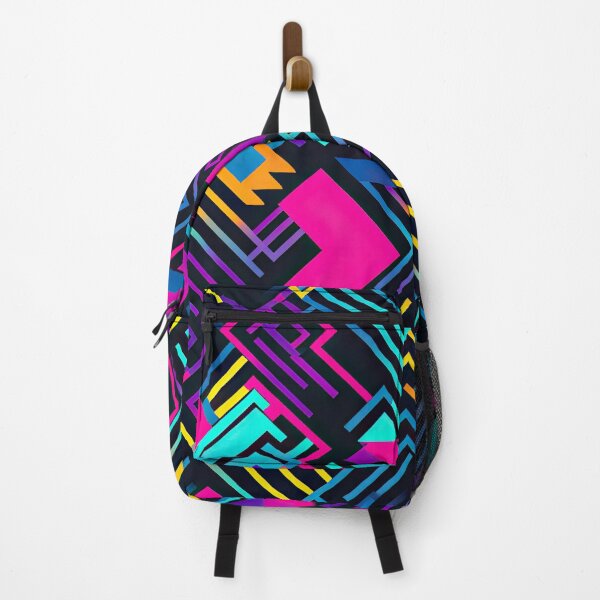Item preview, 80s and 90s Retro Pop Synthwave Pattern designed and sold by AeonAcademy.