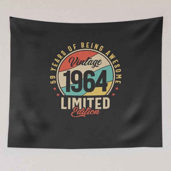 Item preview, Vintage 60th Birthday Decorations Funny 1964 60 Birthday designed and sold by cidolopez.