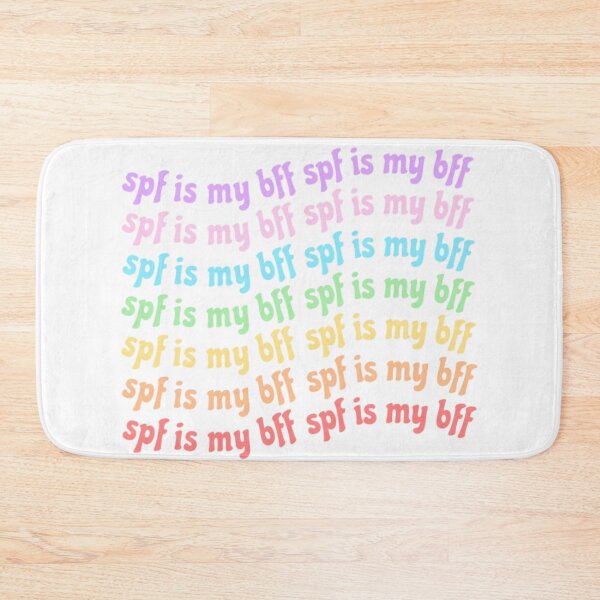 Item preview, SPF Is My BFF Wear Sunscreen designed and sold by radiantdark.