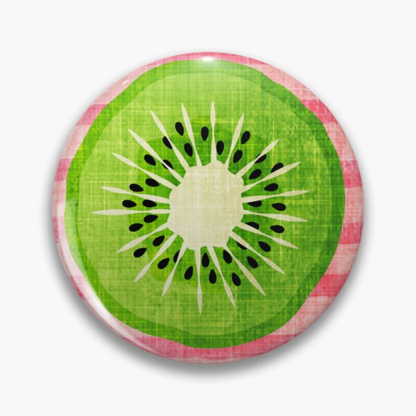 Item preview, kiwi fruit - pink stripes distressed designed and sold by littlearrow.