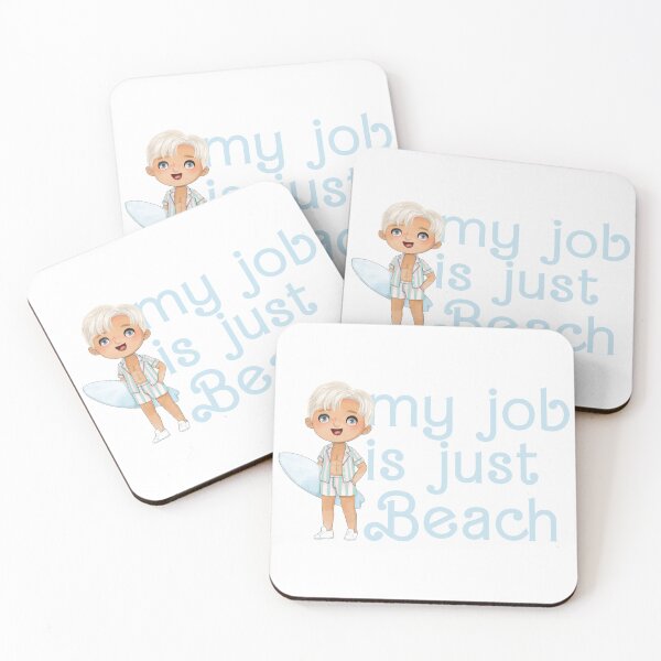 Item preview, My Job Is Just Beach designed and sold by Christina Ann.