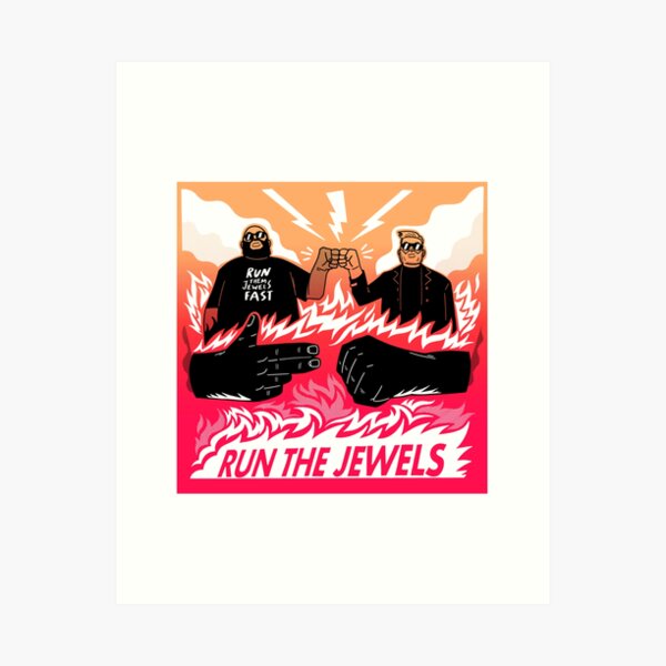Make Art Pray For Paris About Secrets Poster by Run The Jewels
