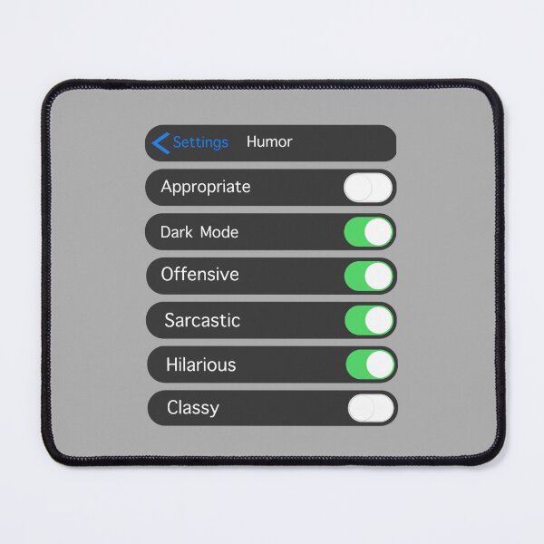 Item preview, Humor Settings designed and sold by Kiadea.