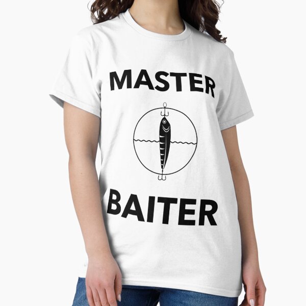 Item preview, Master Baiter Offensive Inappropriate Graphic designed and sold by Kiadea.