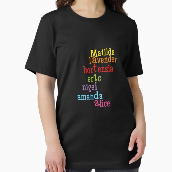 Matilda - Unisex Crunchem While Surname T-Shirt