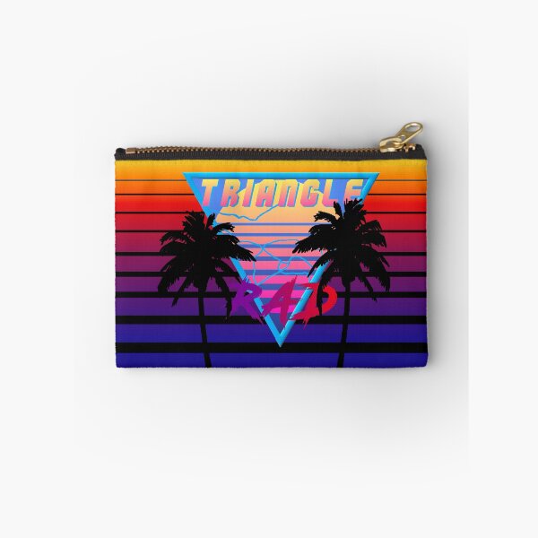 Item preview, TriangleRAD Logo, Sunset background and Palms, Black designed and sold by Triangle-RAD.