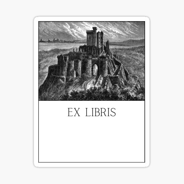 Item preview, Castle of Arques Ex Libris  designed and sold by Roaming  the Greenwood.
