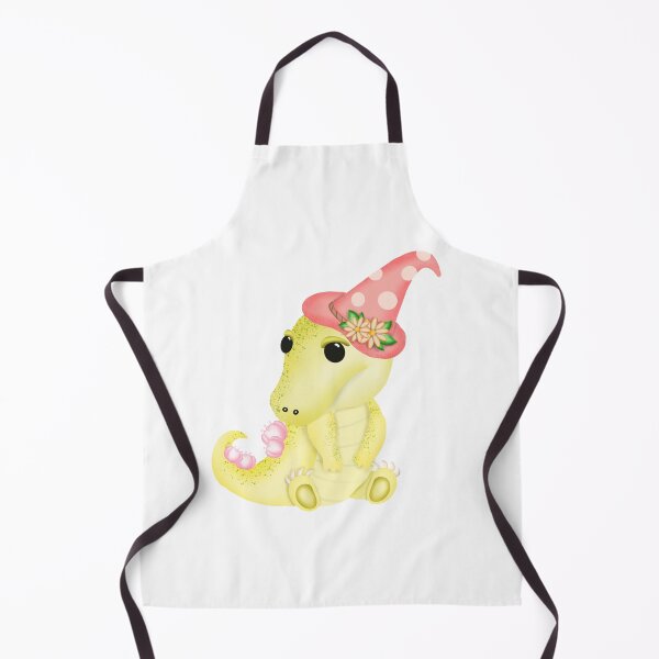 Item preview, Baby crocodile with flower designed and sold by Preeyanc.