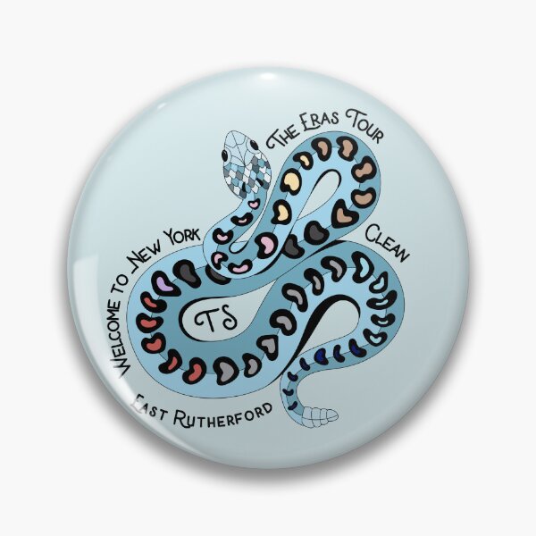 Item preview, Eras East Rutherford Night 3 Surprise Song Snake designed and sold by 2002dizy.