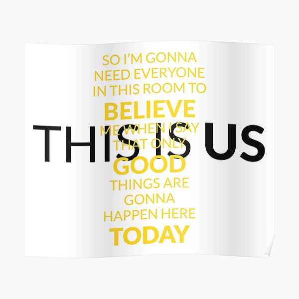 This Is Us Posters Redbubble