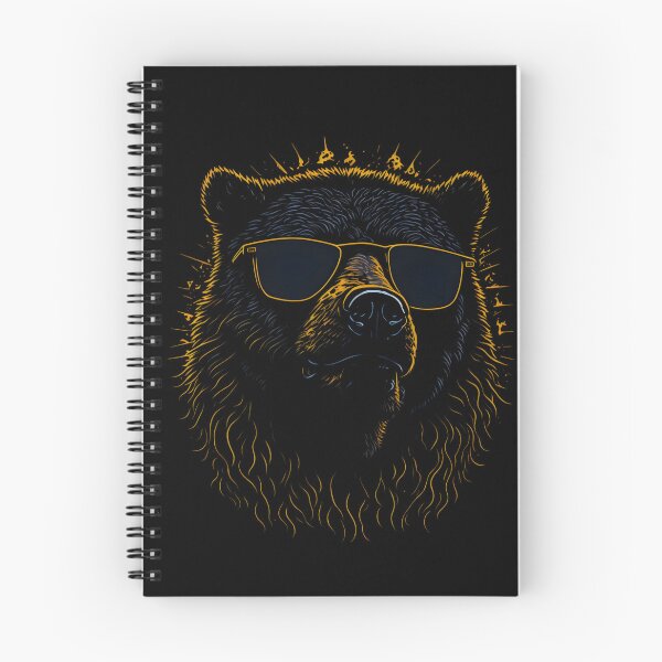Item preview, Funk Sun Glasses Bear designed and sold by MoxieVibe.