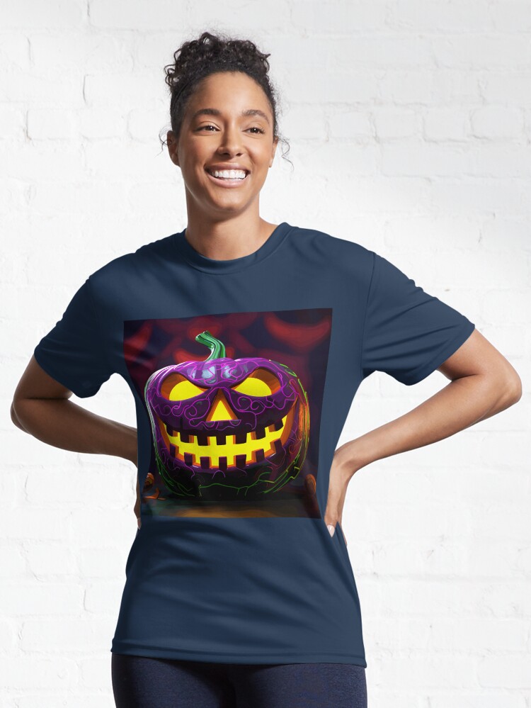 T-shirt halloween roblox neon Active T-Shirt for Sale by