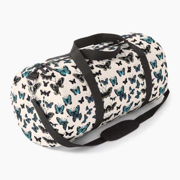 Item preview, blue butterflies pattern designed and sold by DRAGONFIASCO.