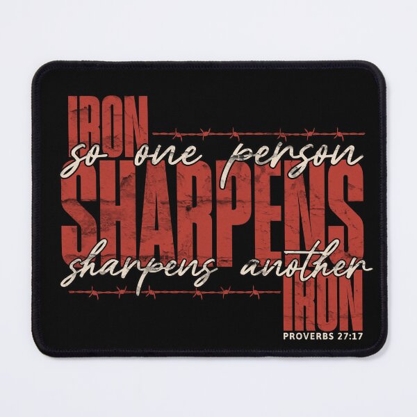 Item preview, Iron Sharpens Iron designed and sold by MadeByDoodle.