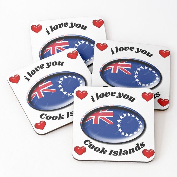 Item preview, flag cook islands designed and sold by CARANIACLS.