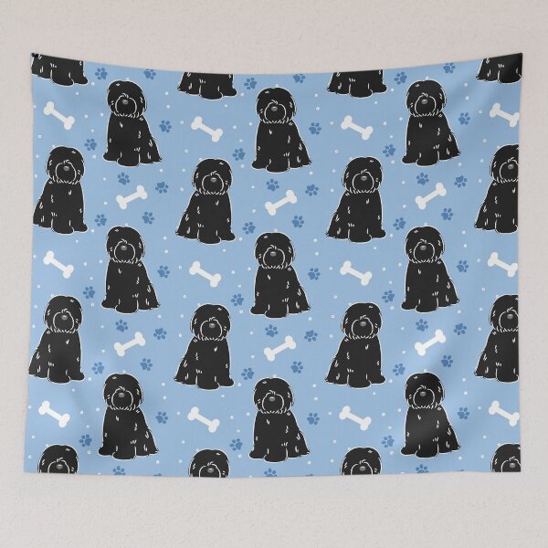 Item preview, Cute Black Tibetan Terrier Dog  designed and sold by Lulupainting.