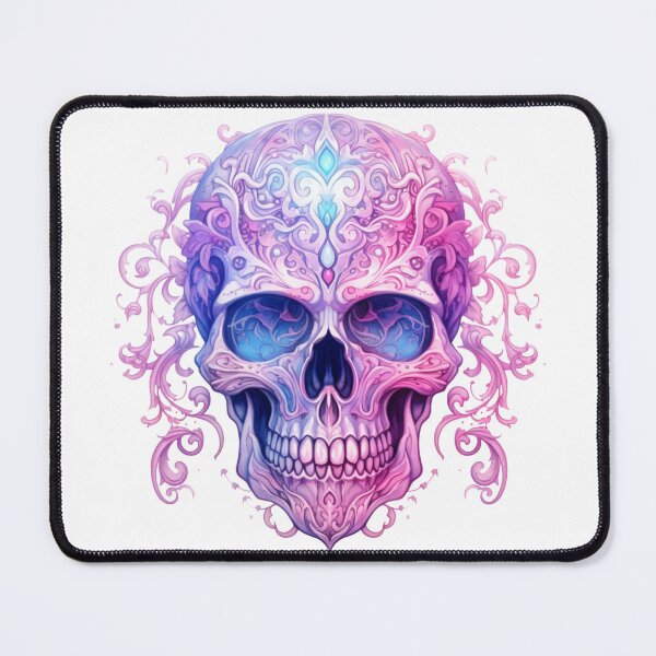 Item preview, Sweet Spooky Halloween Pink Skull designed and sold by ArtFromBeyond.