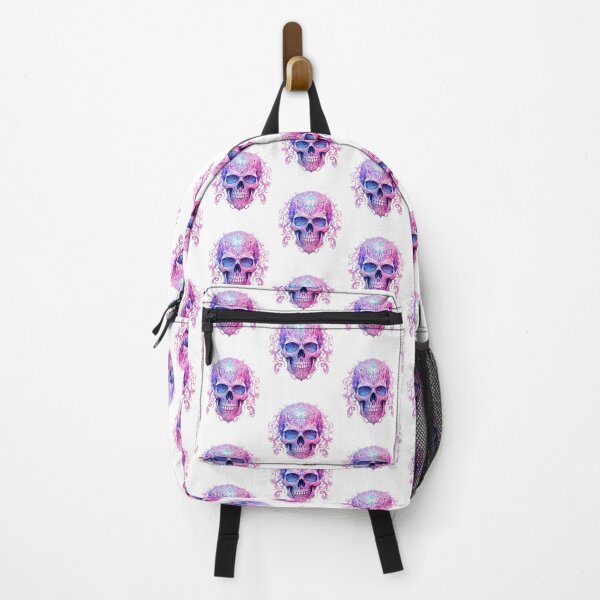 Item preview, Sweet Spooky Halloween Pink Skull designed and sold by ArtFromBeyond.