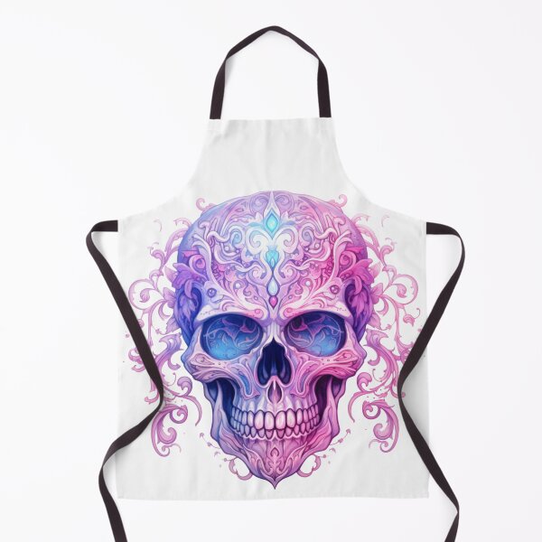 Item preview, Sweet Spooky Halloween Pink Skull designed and sold by ArtFromBeyond.