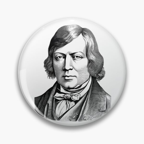 Item preview, Portrait of Robert Schumann  designed and sold by NTGUILTY.