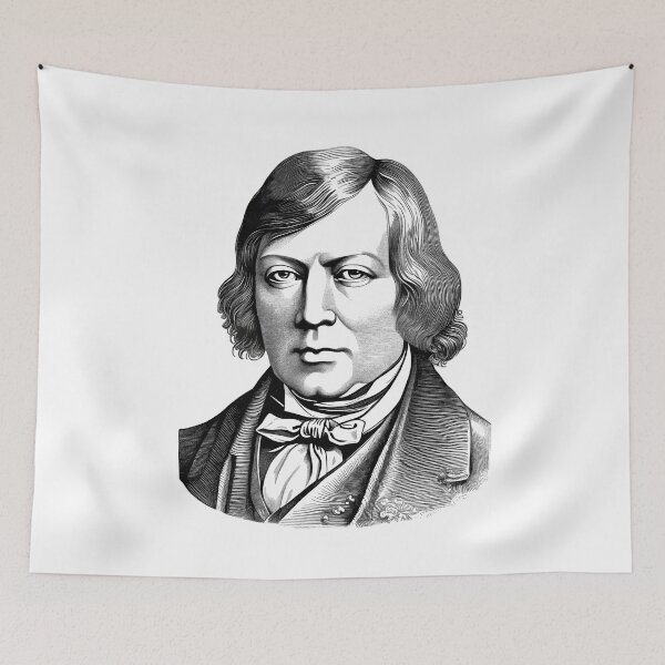 Item preview, Portrait of Robert Schumann  designed and sold by NTGUILTY.