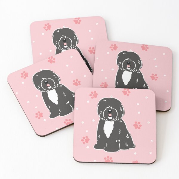 Item preview, Cute Black White Tibetan Terrier Dog 3 designed and sold by Lulupainting.