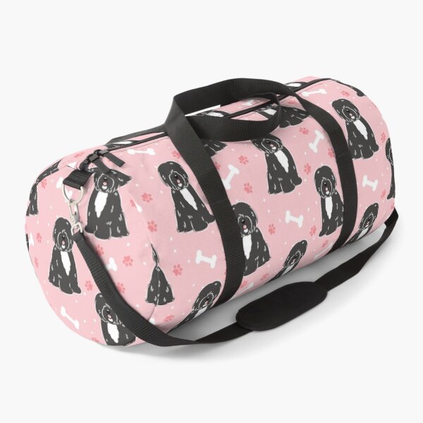 Item preview, Cute Black White Tibetan Terrier Dog 3 designed and sold by Lulupainting.