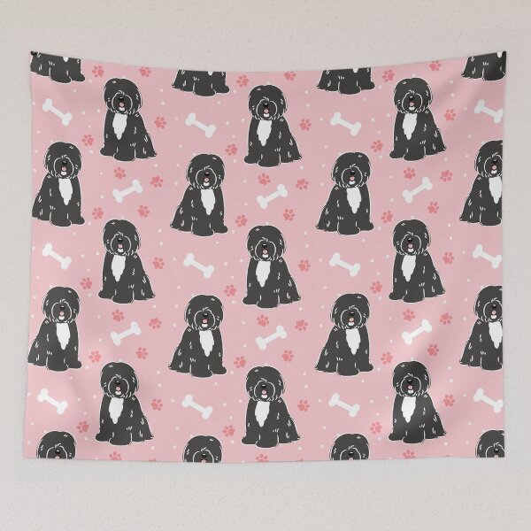 Item preview, Cute Black White Tibetan Terrier Dog 3 designed and sold by Lulupainting.