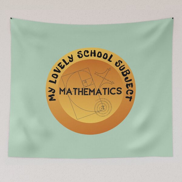 Item preview, My lovely school subject-mathematics designed and sold by ArtiDann.