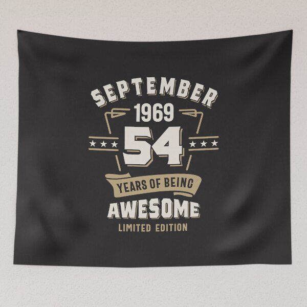 Item preview, September 1969 54th Birthday Decorations Funny 54 Birthday designed and sold by cidolopez.