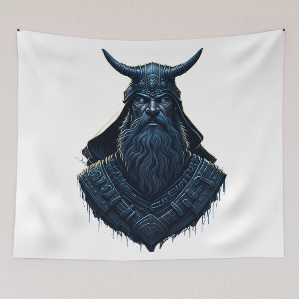 Item preview, Sci Fi Viking Odin designed and sold by MoxieVibe.