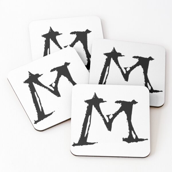 Item preview, Dark and Gritty Letter M from the alphabet designed and sold by Michael Stewart.