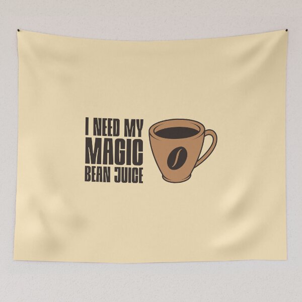 Item preview, I Need My Magic Bean Juice. Funny Coffee Sticker designed and sold by PMCreative.