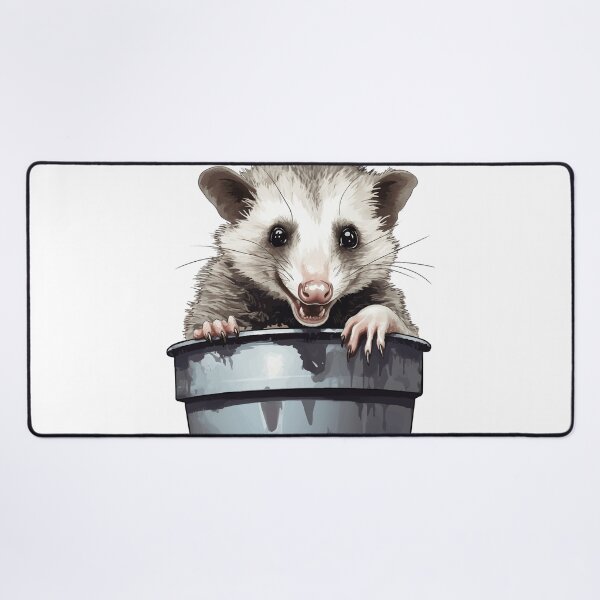 Item preview, Playful opossum in a trash bin - Bon Appetite designed and sold by Capictures.