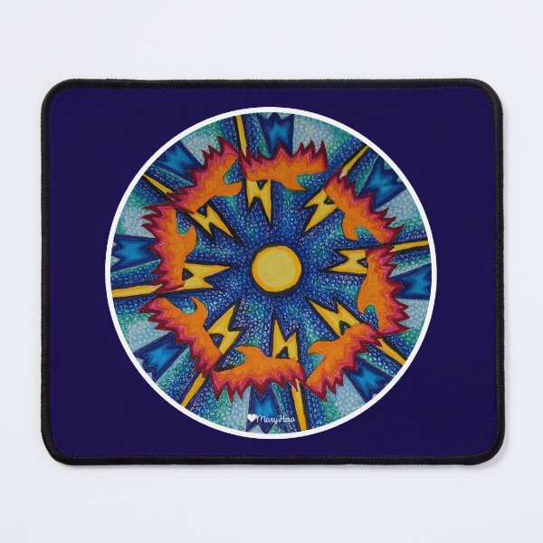Artikelvorschau, Donnervogel-Mandala entworfen und verkauft von Create MORE with Mary How.