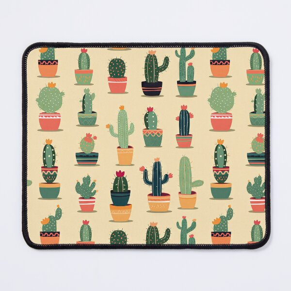 Item preview, Cute Cacti - Kawaii Cute Succulent Cactus Pattern designed and sold by AeonAcademy.