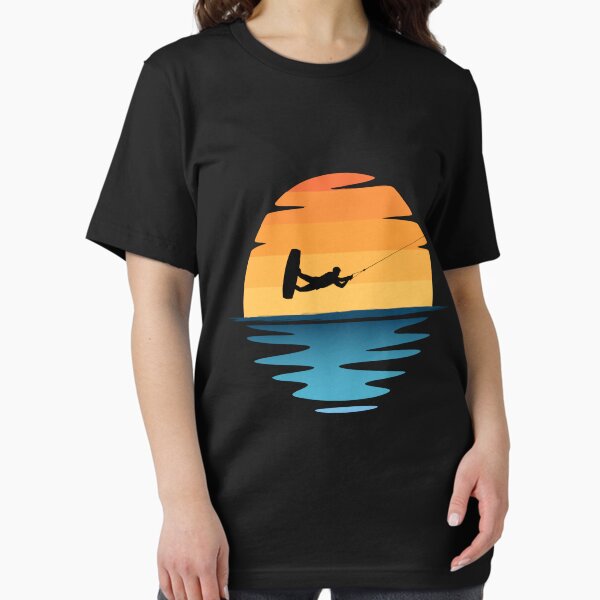 Item preview, Wakeboarder Sunset designed and sold by kudostees.