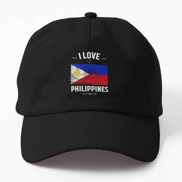 Philippines Fingerprint Baseball Hat Golf Dad Hat Adjustable Trucker Caps  for Men and Women