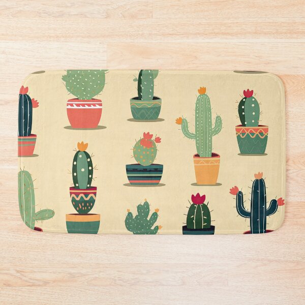 Item preview, Cute Cacti - Kawaii Cute Succulent Cactus Pattern designed and sold by AeonAcademy.