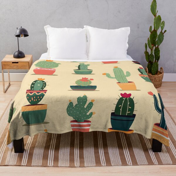 Item preview, Cute Cacti - Kawaii Cute Succulent Cactus Pattern designed and sold by AeonAcademy.
